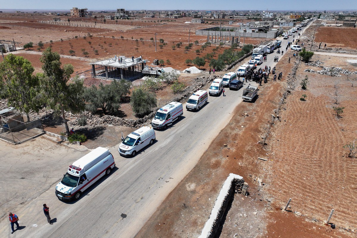 ក្បួនជំនួយផ្តើមចូលតំបន់ Sweida របស់ស៊ីរី